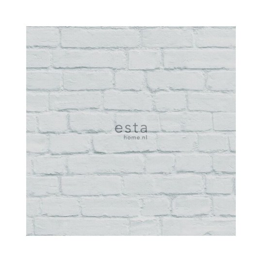 Esta 138534 Paradise - tapeta imitująca jasnoszarą cegłę