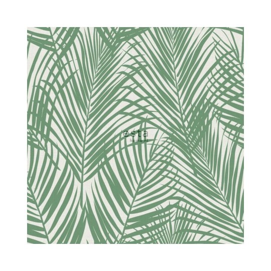 Esta 139007 Paradise - tapeta w zielone liście palmy