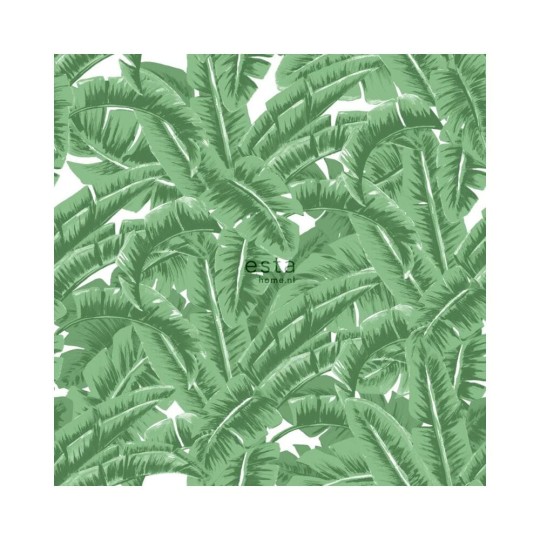 Esta 138984 Paradise - tapeta w zielone liście bananowca