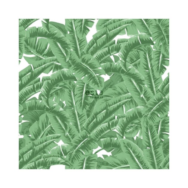 Esta 138984 Paradise - tapeta w zielone liście bananowca