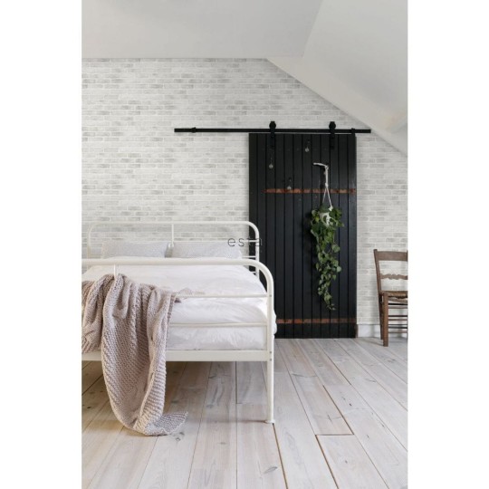 Esta 139137 Paradise - tapeta imitująca szarą cegłę