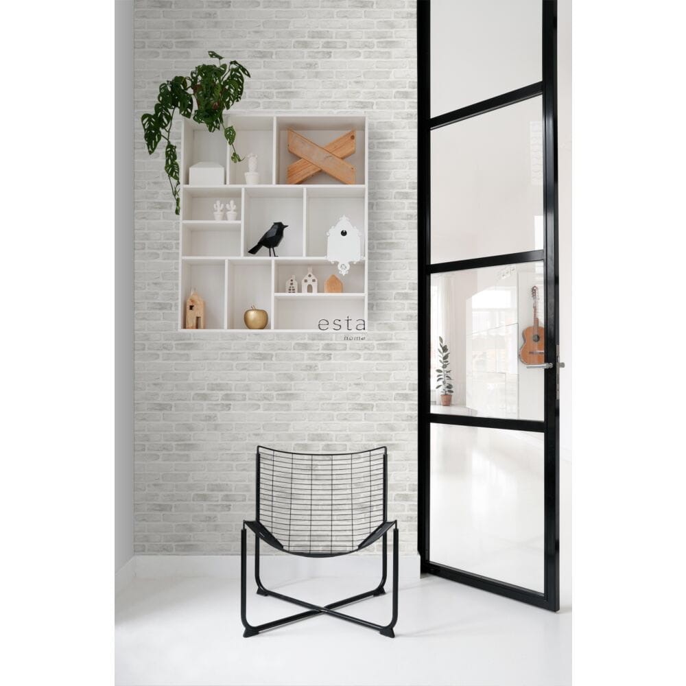 Esta 139137 Paradise - tapeta imitująca szarą cegłę