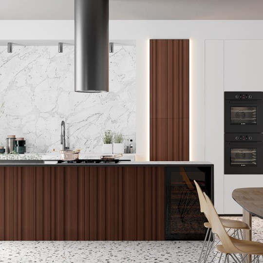 Inkiostro Bianco INKLELO22C2M2 Lineadeko 2022 Groove Rilievi - mural w pionowe pasy