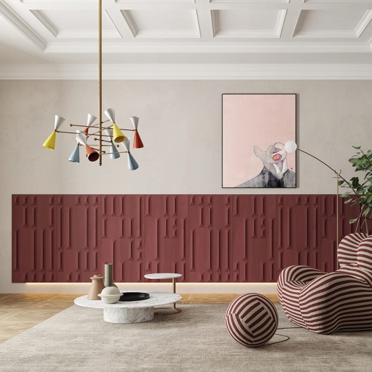 Inkiostro Bianco INKADKE22C1M1 Lineadeko 2022 Groove Motivo - mural trójwymiarowy