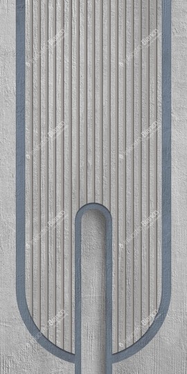 Inkiostro Bianco INKDNAE22C1M1 Lineadeko 2022 Groove Pizzicato - mural w pionowe paski