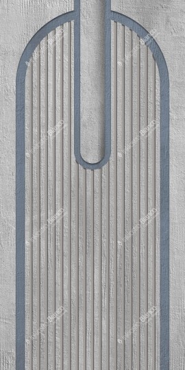 Inkiostro Bianco INKDNAE22C1M2 Lineadeko 2022 Groove Pizzicato - mural w pionowe paski
