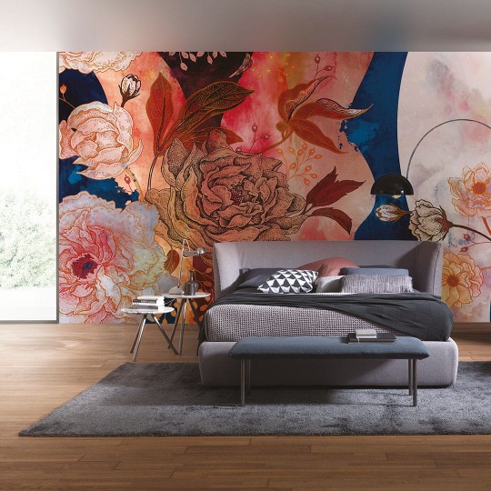 Inkiostro Bianco INKODVS1902 Natural Beauty Profumo - mural w kwiaty