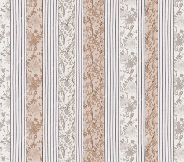 Inkiostro Bianco INKMMTI1901 Natural Beauty Grassland - mural w pionowe pasy z kwiatów