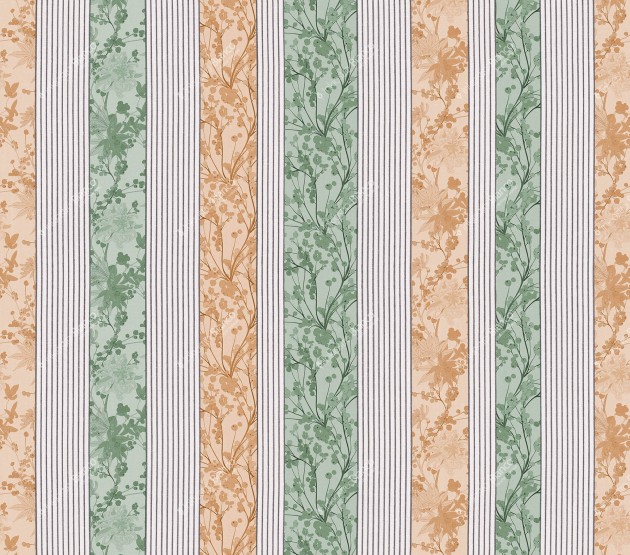 Inkiostro Bianco INKMMTI1902 Natural Beauty Grassland - mural w pionowe pasy z kwiatów