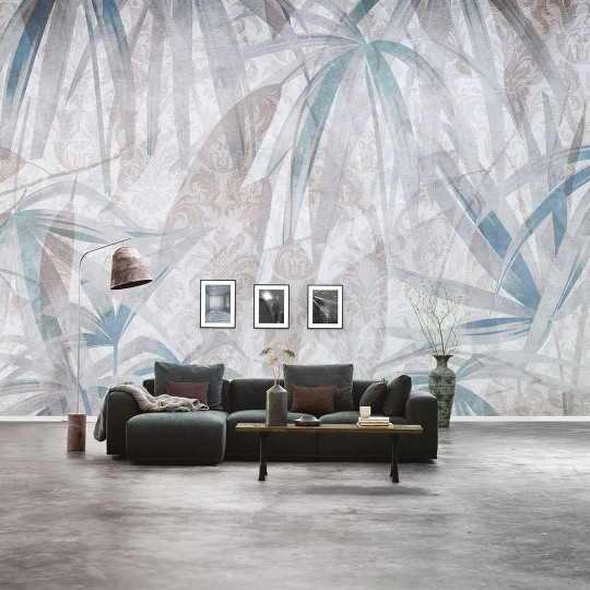 Inkiostro Bianco INKAKDW1901 Natural Beauty Frosty - mural w liście