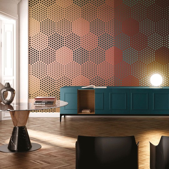 Inkiostro Bianco INKTXBO1902 Natural Beauty Fly Perception - mural geometryczny