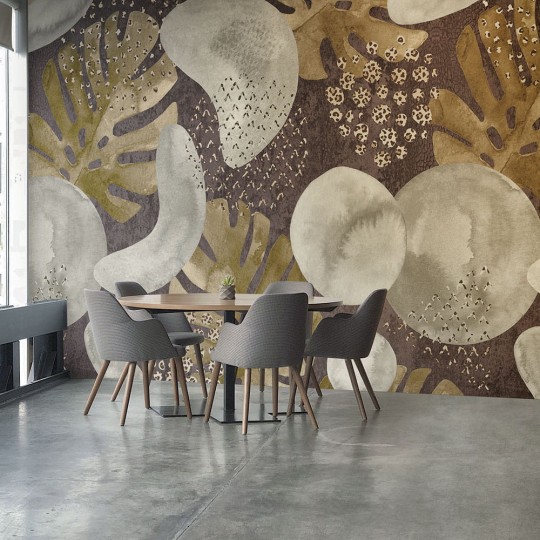 Inkiostro Bianco INKRLEL1902 Natural Beauty Evolution - mural w liście monstery