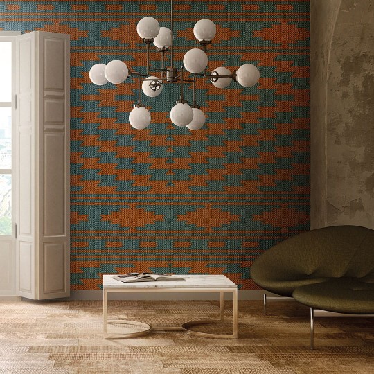 Inkiostro Bianco INKOOPP1404 Wall in Love Again Capsule Tejido - mural geometryczny