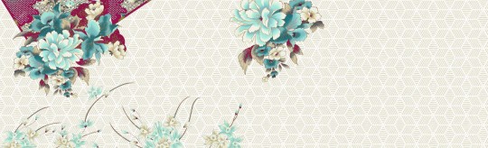 Inkiostro Bianco INKNFAR1402 Wall in Love Again Capsule Natzumi - mural w kwiaty