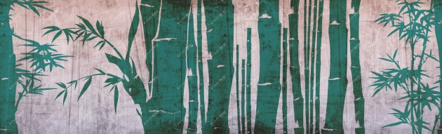 Inkiostro Bianco INKMG1304 Wall in Love Again Capsule Mystic garden - mural w drzewa