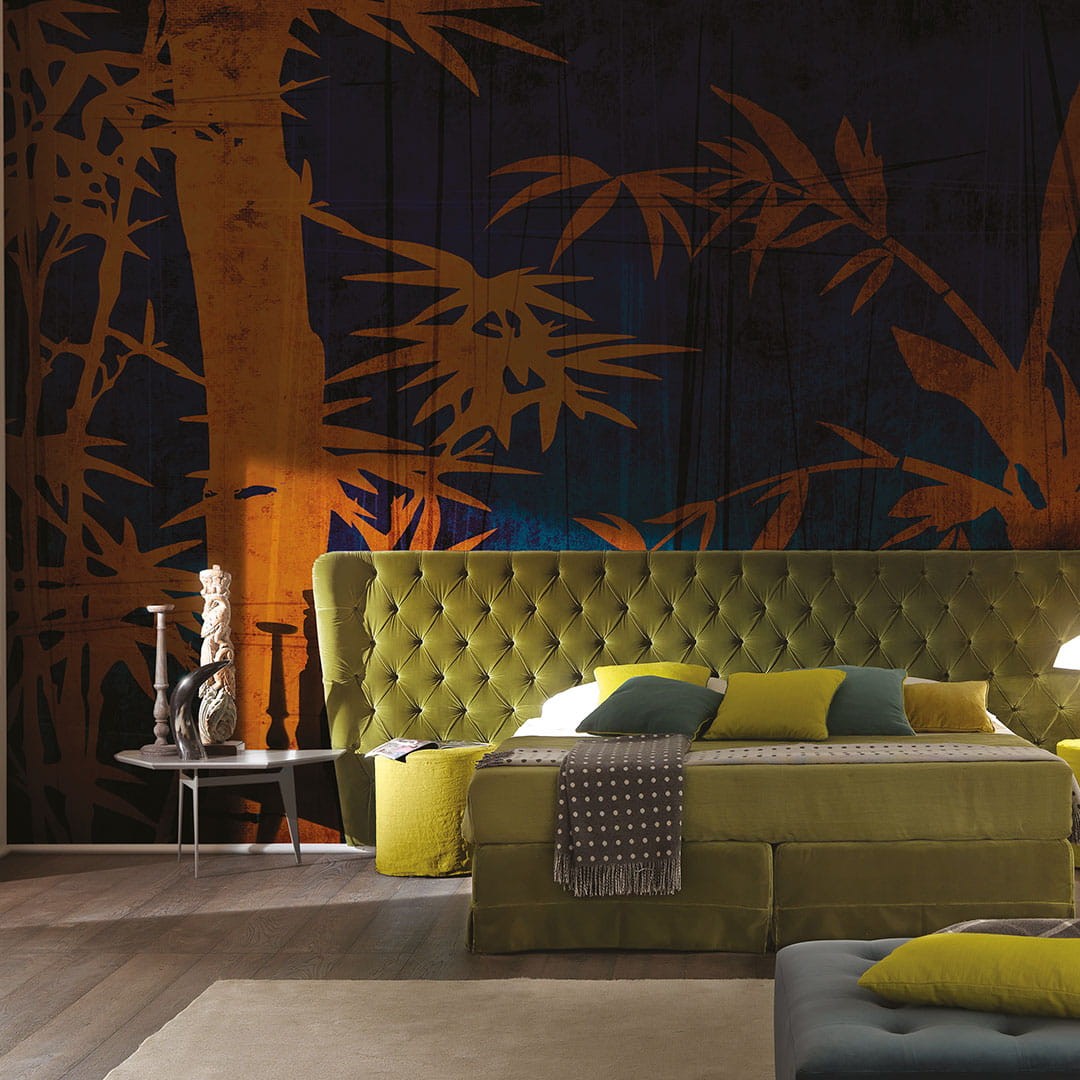 Inkiostro Bianco INKMG1305 Wall in Love Again Capsule Mystic garden - mural w drzewa