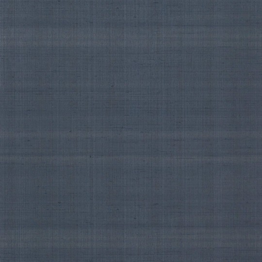 Jane Churchill J158W-11 Atmosphere II Astral - granatowa tapeta z motywem jedwabiu
