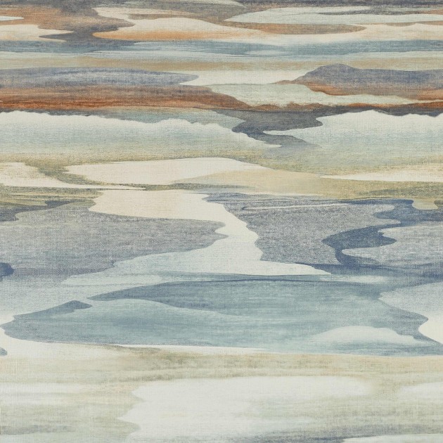 Jane Churchill J8003-04 Atmosphere IV Cloudscape - pastelowa tapeta z motywem krajobrazu