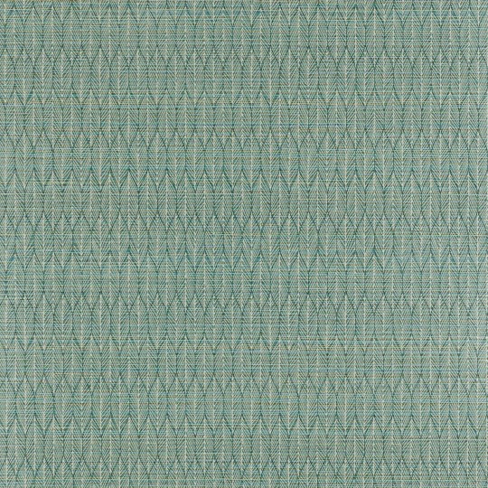 Jane Churchill J181W-07 Atmosphere VI Peacock Kari - zielona tapeta z geometrycznym wzorem