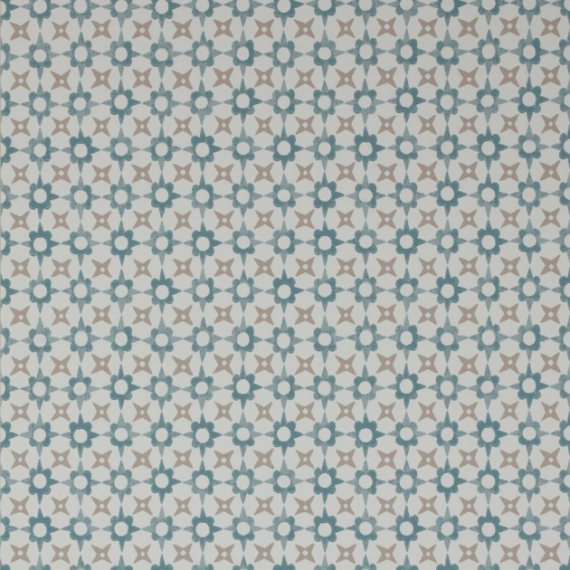 Jane Churchill J175W-02 Rowan Tassi - geometryczna tapeta z motywem gwiazd i krzyży