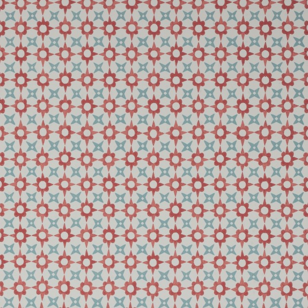 Jane Churchill J175W-04 Rowan Tassi - geometryczna tapeta z motywem gwiazd i krzyży