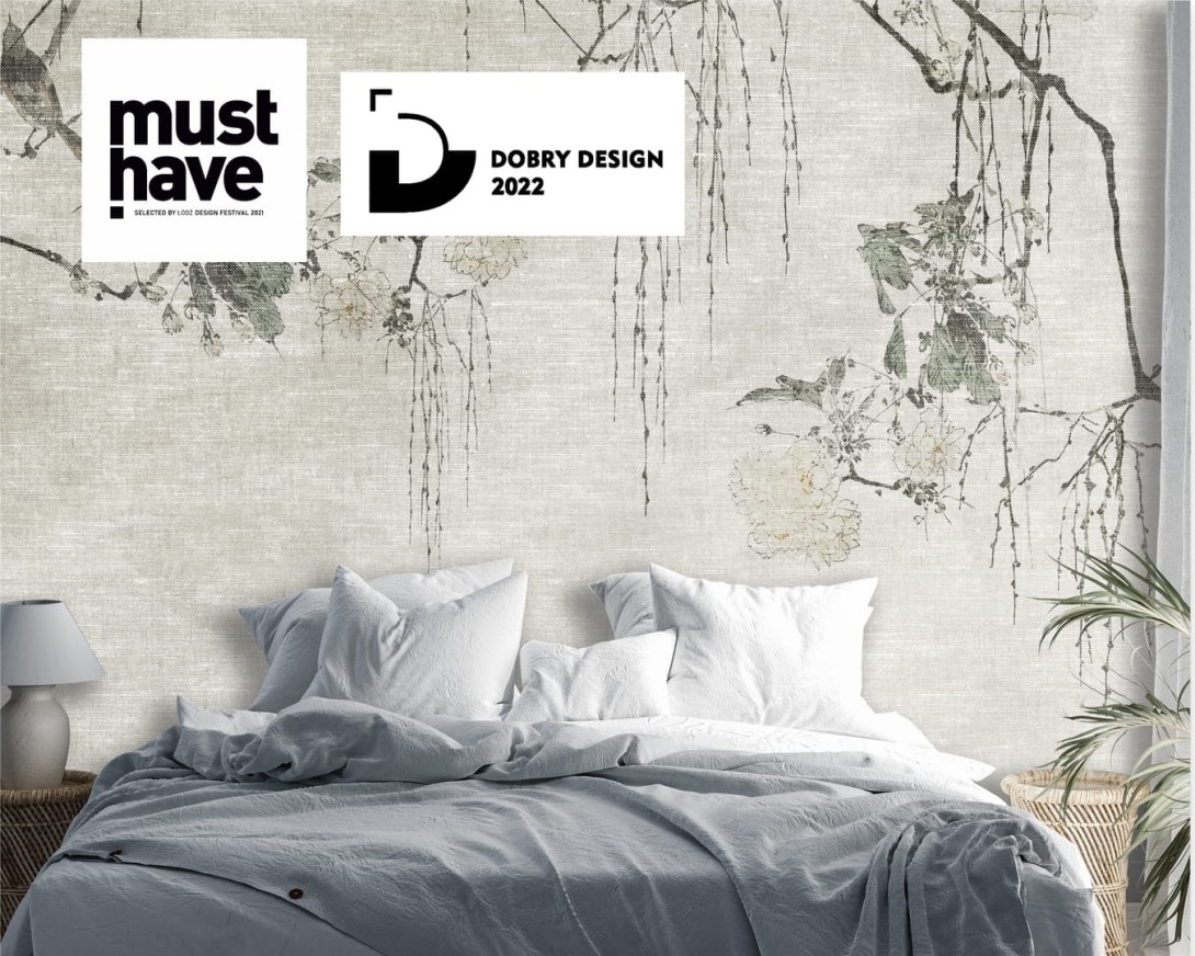 Dekorami Kyoto Fine 3 - mural w gałęzie