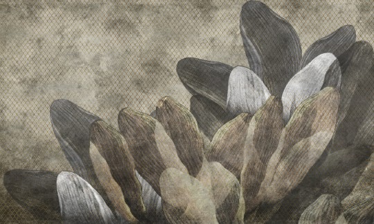Dekorami Sorell - mural w liście