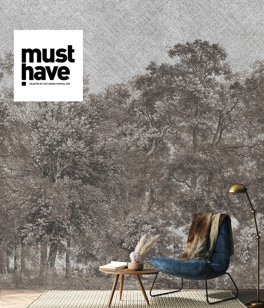 Dekorami Woodland - mural las