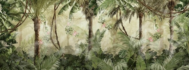 Dekorami Coco Jungle 1 - mural z dżunglą