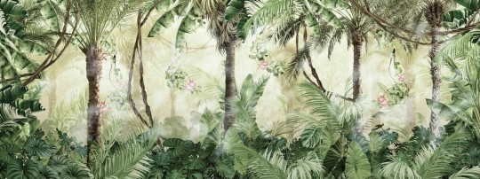 Dekorami Coco Jungle 3 - mural z dżunglą