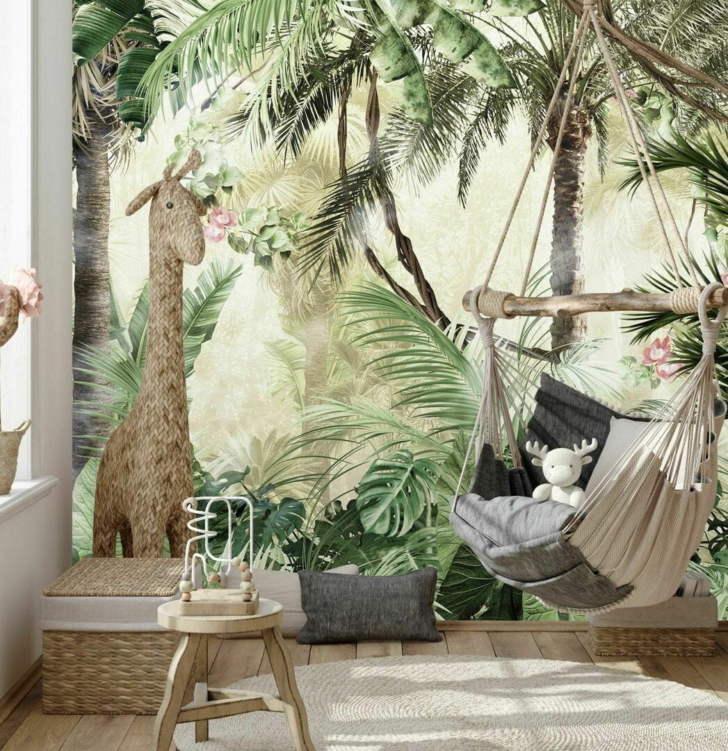 Dekorami Coco Jungle 3 - mural z dżunglą