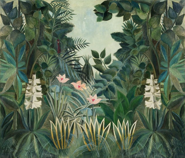 Dekorami Equatorial Jungle - mural z dżunglą