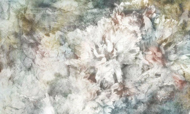 Dekorami Bliss 5 - mural w kwiaty