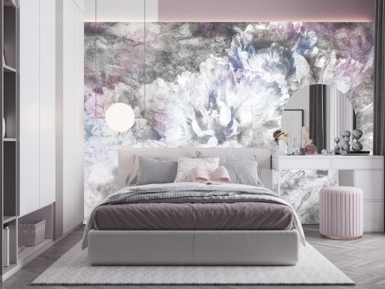 Dekorami Bliss 5 - mural w kwiaty