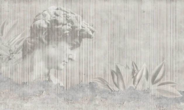Dekorami Davide 1 - mural z Dawidem