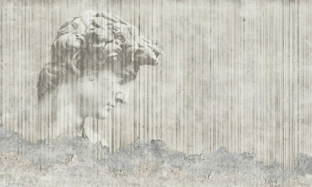 Dekorami Davide 3 - mural z Dawidem