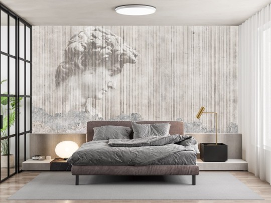 Dekorami Davide 3 - mural z Dawidem