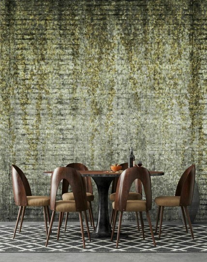 Dekorami Fuji Wall Green - mural z bluszczem