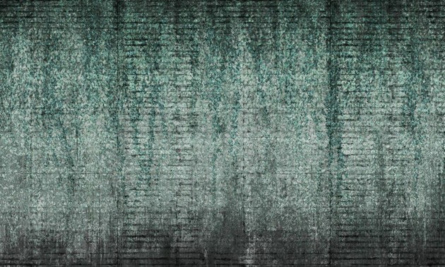 Dekorami Fuji Wall Turquoise - mural z bluszczem