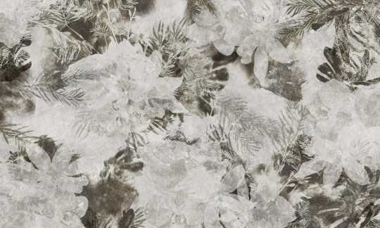 Dekorami Glass Flowers 1 - mural w kwiaty