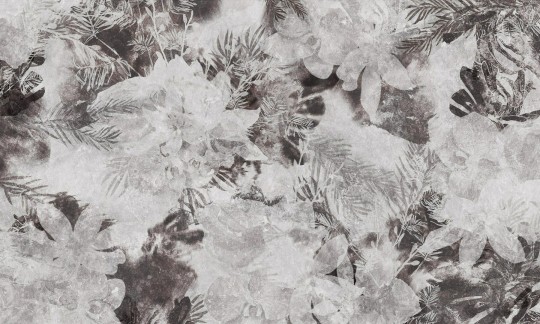 Dekorami Glass Flowers 3 - mural w kwiaty