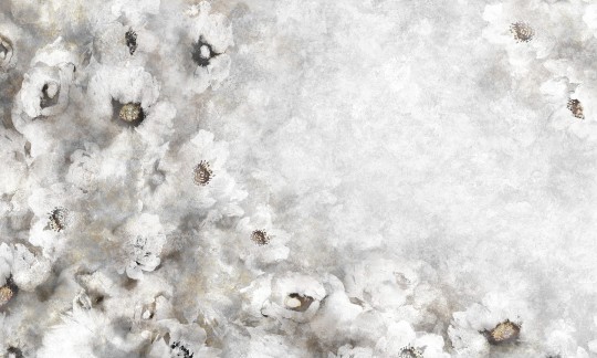 Dekorami Heavan Bronze - mural w kwiaty