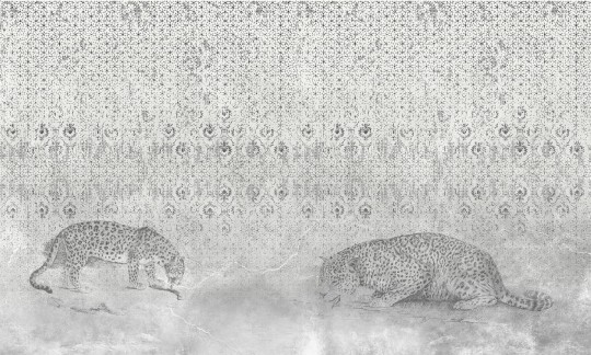 Dekorami Jaipur & Tigers - mural z jaguarem
