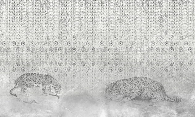 Dekorami Jaipur & Tigers - mural z jaguarem