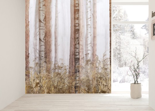 Dekorami Las 3 - mural z lasem