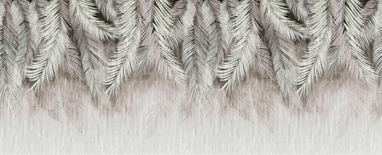 Dekorami Las Palmas 2 - mural w liście