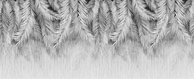 Dekorami Las Palmas 4 - mural w liście