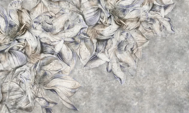 Dekorami Luxuriant 1 - mural w kwiaty