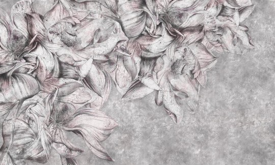 Dekorami Luxuriant 2 - mural w kwiaty