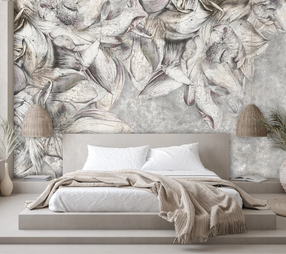 Dekorami Luxuriant 2 - mural w kwiaty